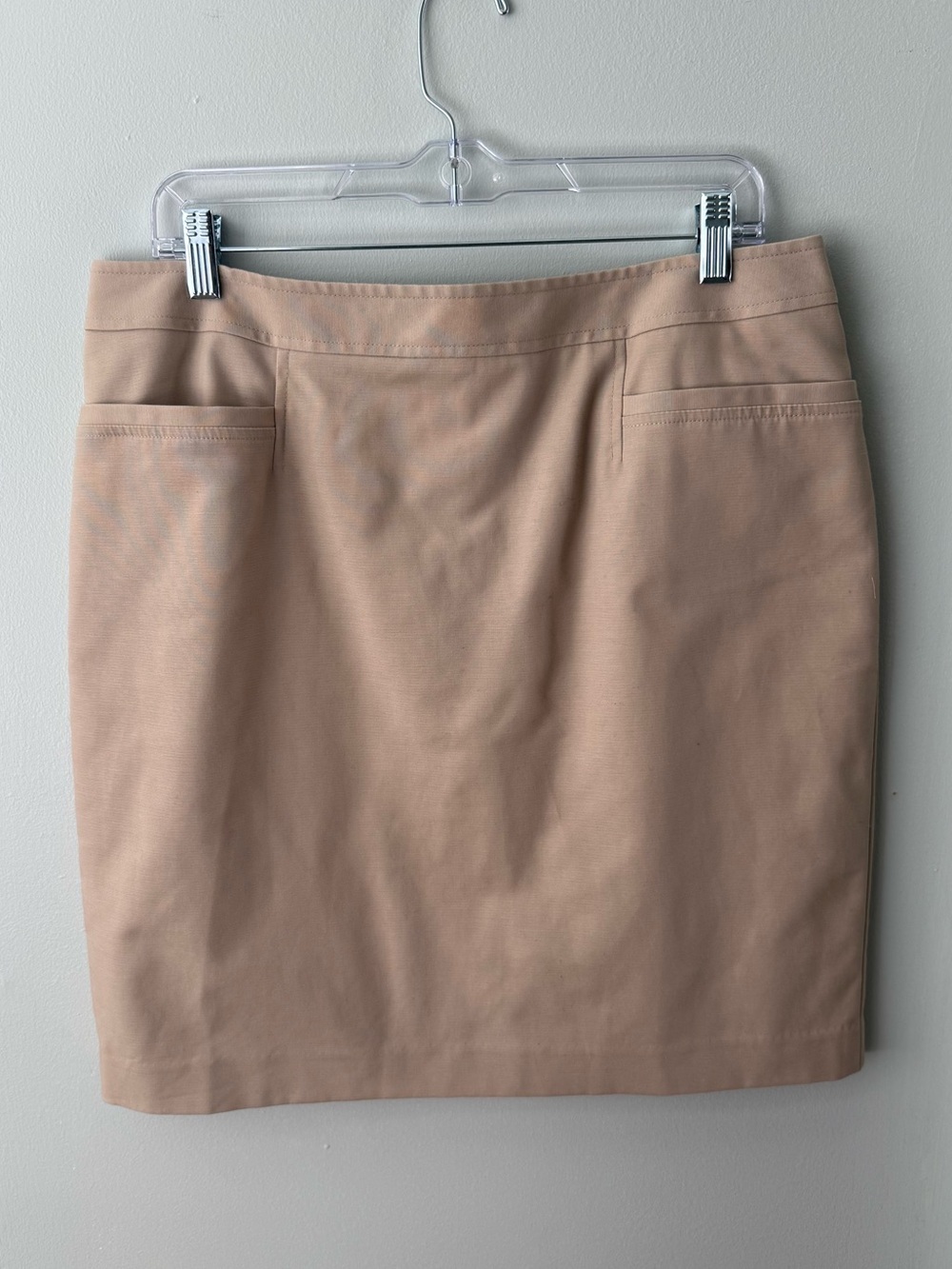 Classic Khaki Women's Pencil Skirt